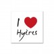 Autocollant I love Hyères