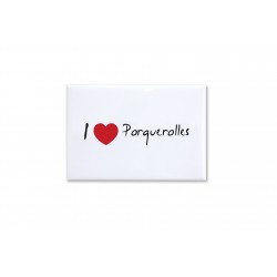 Magnet I Love Porquerolles